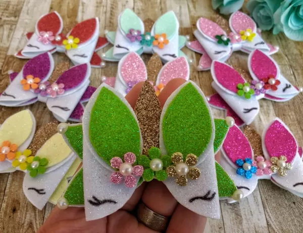 Laços Unicórnio - 10 UNI - 19,90